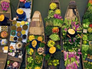 eco tour cai be floating market 1